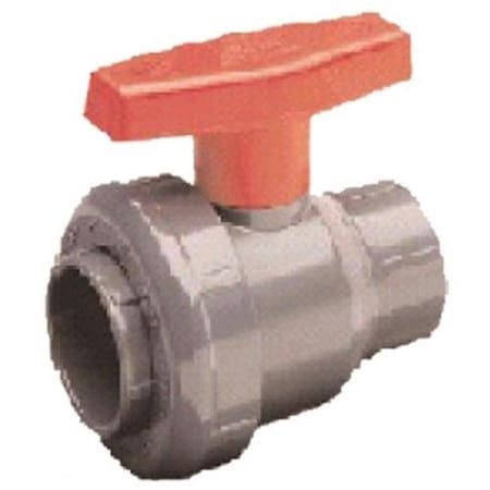 Spears Spears 2411-015W 1.50 in. PVC SE Ball Valve Threaded Buna 2411-015W